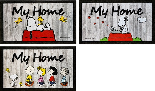 Felpudo Goma Peanuts Snoopy Home 40x68